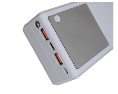 Корпус до Power Bank C16 18650 з дисплеєм 20W white PLS-00-00160090