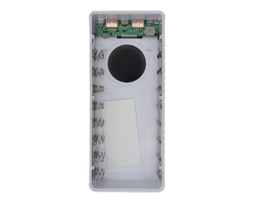 Корпус до Power Bank C16 18650 з дисплеєм 20W white PLS-00-00160090