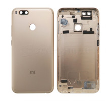 Корпус для Xiaomi Mi A1 зі склом камери gold Original Quality TPS-2710000223467