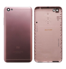 Корпус для Xiaomi Redmi Note 5A зі склом камери pink High Quality