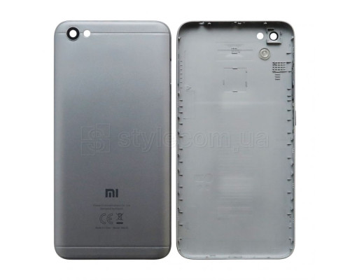 Корпус для Xiaomi Redmi Note 5A зі склом камери grey High Quality