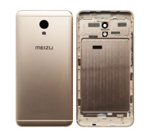 Корпус для Meizu M5 Note зі склом камери gold Original Quality