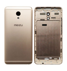 Корпус для Meizu M5 Note зі склом камери gold Original Quality