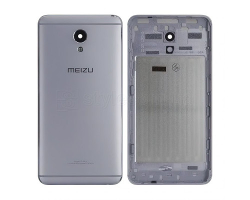 Корпус для Meizu M5 Note зі склом камери grey Original Quality