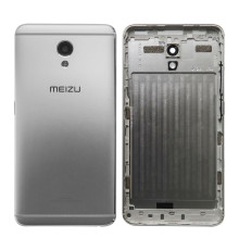 Корпус для Meizu M5 Note зі склом камери silver Original Quality