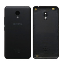 Корпус для Meizu M5C зі склом камери black High Quality