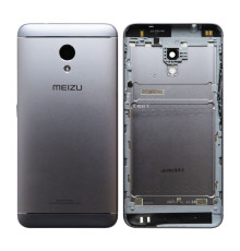 Корпус для Meizu M5S зі склом камери grey High Quality