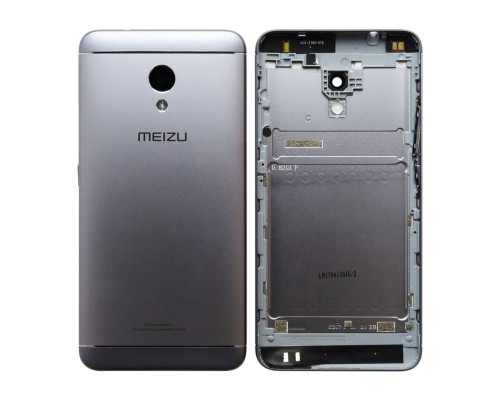 Корпус для Meizu M5S зі склом камери grey High Quality TPS-2710000223788