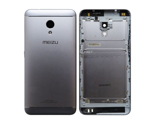 Корпус для Meizu M5S зі склом камери grey High Quality