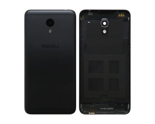 Корпус для Meizu M6 зі склом камери black Original Quality