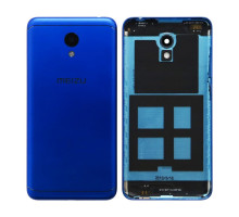 Корпус для Meizu M6 зі склом камери blue Original Quality