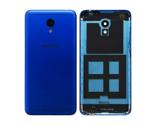 Корпус для Meizu M6 зі склом камери blue Original Quality TPS-2710000223818