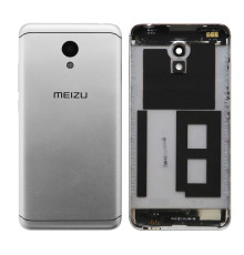 Корпус для Meizu M6 зі склом камери silver Original Quality