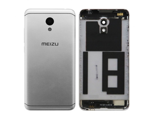 Корпус для Meizu M6 зі склом камери silver Original Quality