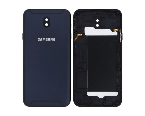 Корпус для Samsung Galaxy J7/J730 (2017) зі шлейфом кнопками регулювання звуку black Original Quality TPS-2710000224129