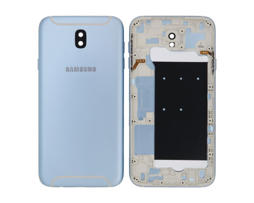 Корпус для Samsung Galaxy J7/J730 (2017) зі шлейфом кнопками регулювання звуку blue Original Quality TPS-2710000224136