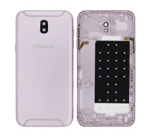 Корпус для Samsung Galaxy J5/J530 (2017) зі шлейфом кнопками регулювання звуку pink Original Quality TPS-2710000224198