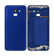 Корпус для Samsung Galaxy J6/J600 (2018) зі шлейфом кнопками регулювання звуку blue Original Quality TPS-2710000224228