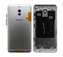 Корпус для Meizu M6 Note зі склом камери silver Original Quality