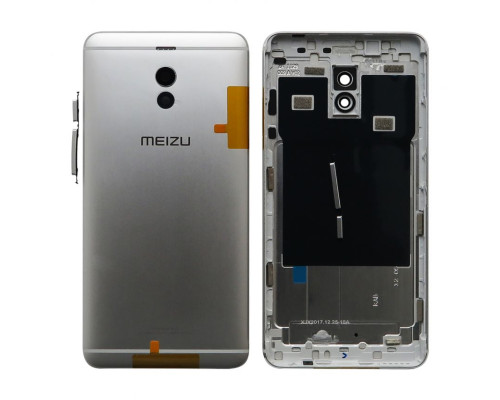 Корпус для Meizu M6 Note зі склом камери silver Original Quality