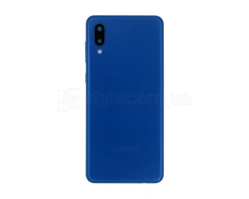 Корпус для Samsung Galaxy A02/A022 (2021) blue High Quality TPS-2710000230076