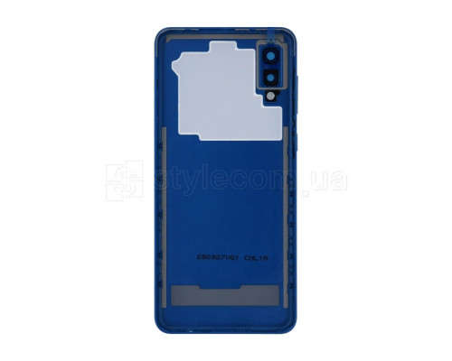 Корпус для Samsung Galaxy A02/A022 (2021) blue High Quality TPS-2710000230076