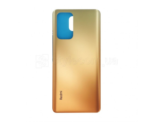 Задня кришка для Xiaomi Redmi Note 10 Pro gold High Quality