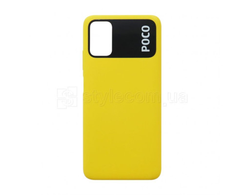 Корпус для Xiaomi Poco M3 yellow Original Quality