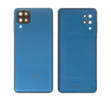 Задня кришка для Samsung Galaxy A12 4G/A125, A12s/A127, M12/M125 зі склом камери blue High Quality TPS-2710000308096 2710000308096