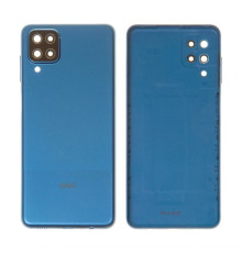 Задня кришка для Samsung Galaxy A12 4G/A125, A12s/A127, M12/M125 зі склом камери blue High Quality TPS-2710000308096 2710000308096