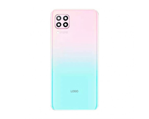 Задня кришка для Huawei P40 Lite, Nova 6 SE, Nova 7i зі склом камери Light Pink/Blue Original Quality TPS-2710000341840 2710000341840