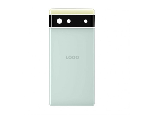 Задня кришка для Google Pixel 6 зі склом камери Sorta Seafoam Original Quality TPS-2710000343394 2710000343394