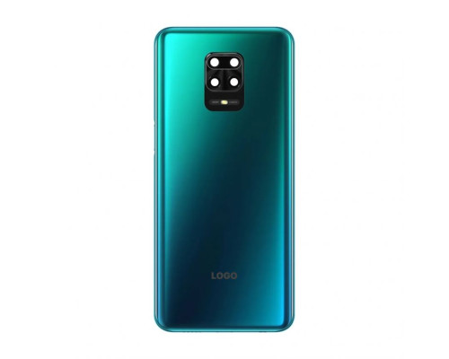 Задня кришка для Xiaomi Redmi Note 9 Pro, 9S (64Mp) зі склом камери Aurora Blue High Quality TPS-2710000352709 2710000352709