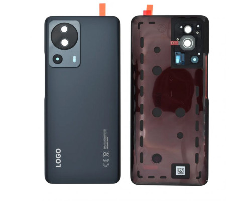 Задня кришка для Xiaomi 13 Lite зі склом камери black Original Quality TPS-2710000355779 2710000355779