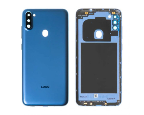 Задня кришка для Samsung Galaxy A11/A115 (2020) зі склом камери blue Original Quality TPS-2710000359845 2710000359845