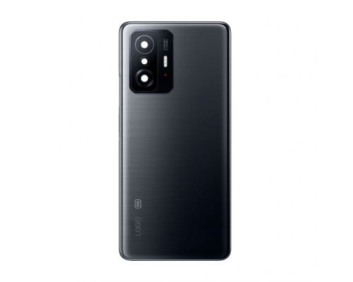Задня кришка для Xiaomi 11T, 11T Pro black зі склом камери black High Quality TPS-2710000366362 2710000366362