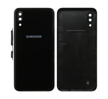 Корпус для Samsung Galaxy M10/M105 (2019) зі склом камери black High Quality TPS-2710000210313