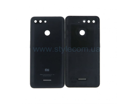 Корпус для Xiaomi Redmi 6 зі склом камери black High Quality TPS-2710000209744