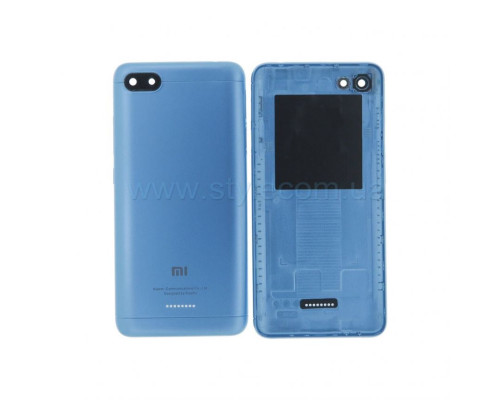 Корпус для Xiaomi Redmi 6A зі склом камери blue High Quality TPS-2710000209782