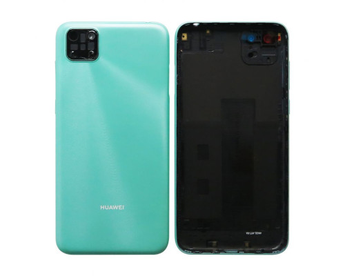 Корпус для Huawei Y5P (2020) зі склом камери green Original Quality