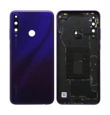 Корпус для Huawei Y6P (2020) зі склом камери violet High Quality