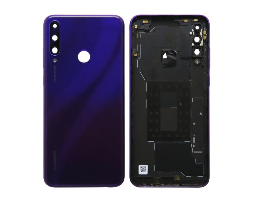 Корпус для Huawei Y6P (2020) зі склом камери violet High Quality TPS-2710000210153