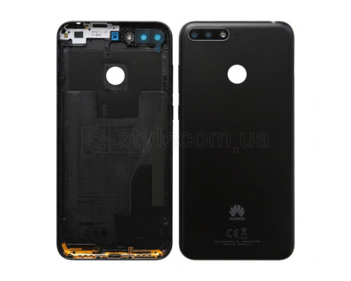 Корпус для Huawei Y6 (2018) black Original Quality TPS-2710000212386