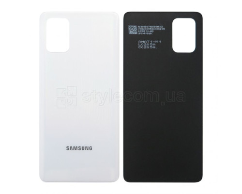 Задня кришка для Samsung Galaxy A71/A715 (2020) white High Quality TPS-2710000212867