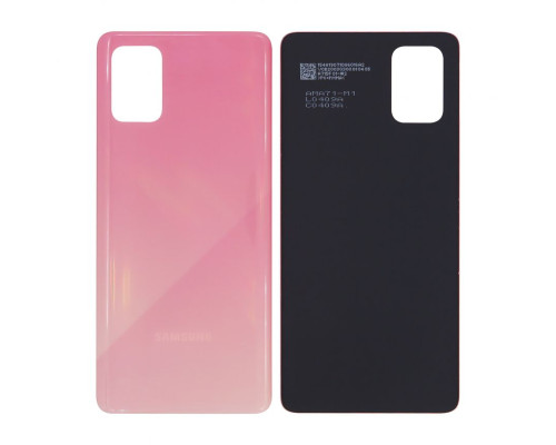 Задня кришка для Samsung Galaxy A71/A715 (2020) pink High Quality TPS-2710000212874