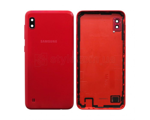 Корпус для Samsung Galaxy A10/A105 (2019) red High Quality TPS-2710000212492