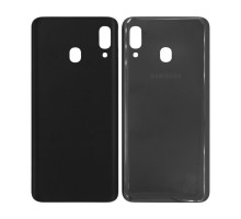 Задня кришка для Samsung Galaxy A20/A205 (2019) black High Quality TPS-2710000212515
