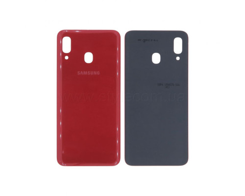 Задня кришка для Samsung Galaxy A20/A205 (2019) red High Quality TPS-2710000212539