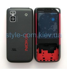 Корпус для Nokia 5610 Xpress Music повний комплект black/red High Quality TPS-2701163000002