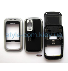 Корпус для Nokia 6111 повний комплект silver/black High Quality TPS-2701058900004